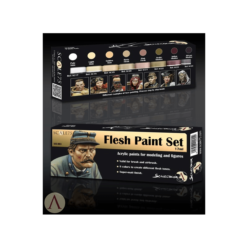 FLESH Paint Set