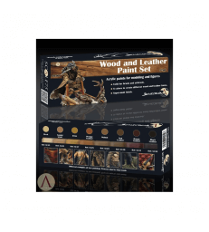 WOOD and LEATHER Paint set