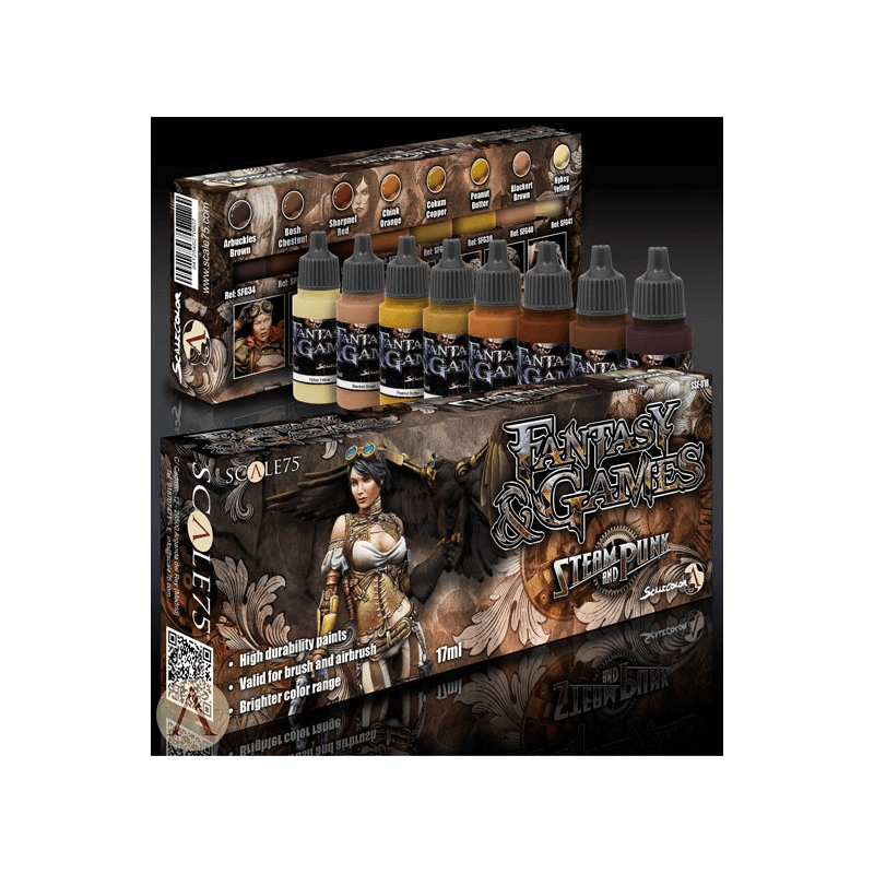 STEAM AND PUNK Paint Set