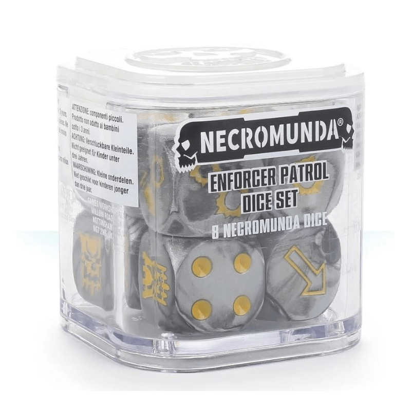 NECROMUNDA ENFORCER PATROL DICE SET