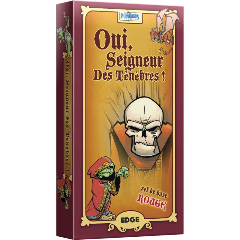 Oui seigneur des ténèbres – set de base rouge