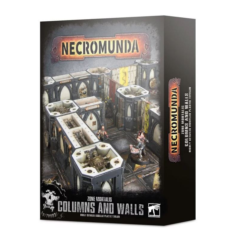 Necromunda: colonnes et murs de Zone Mortalis