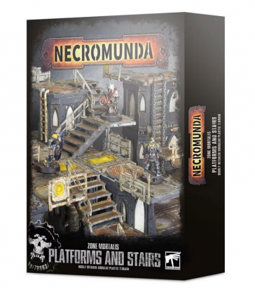 Necromunda: plates-formes et escaliers de Zone Mortalis