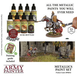 Warpaints Metallics Paint Set