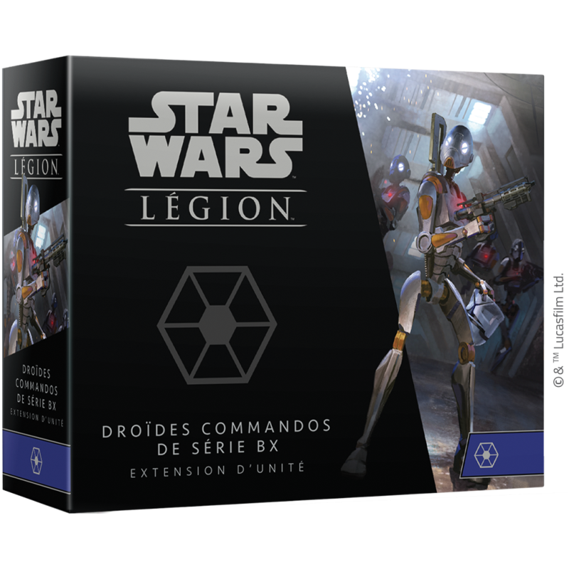 Star Wars Légion : droïdes commandos de série BX