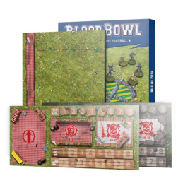 Blood Bowl Halfling Pitch: Double-sided Pitch and Dugouts (Anglais)
