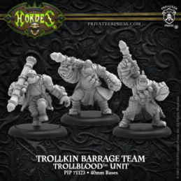 Trollkin Barrage Team – Trollbloods Unit