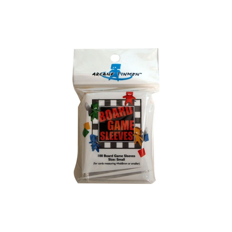 100 Board Game Sleeves 44x68mm