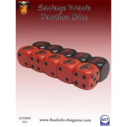 savage wave faction dice (10)