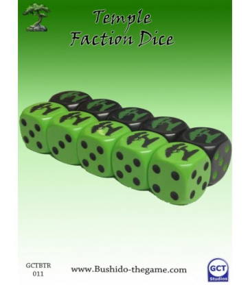 temple of ro-kan faction dice (10)