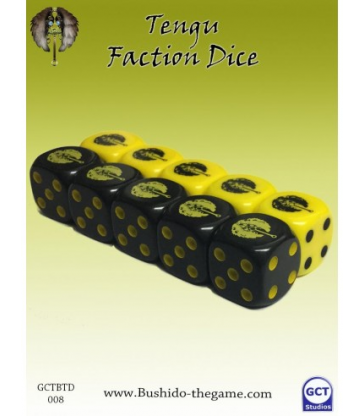 Tengu faction dice (10)