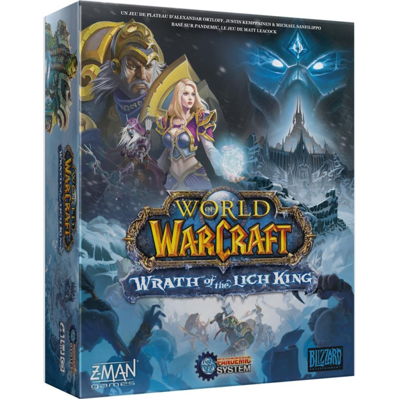 World of Warcraft : Wrath of the Lich King - A Pandemic System Board Game