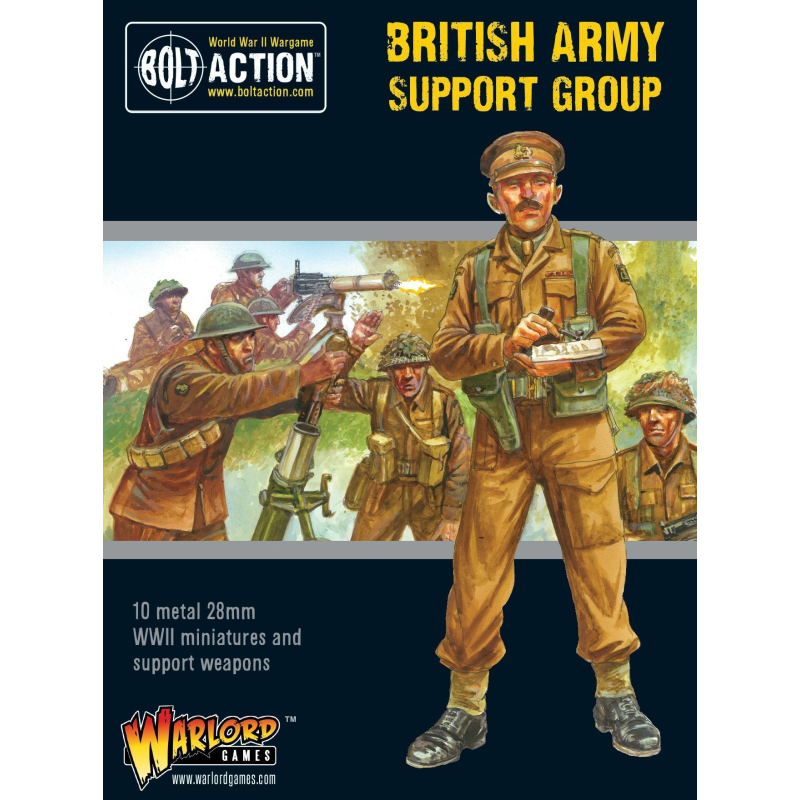 British Army Support Group (HQ, Mortar & MMG)