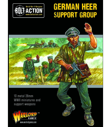 German Heer Support Group (HQ, Mortar & MMG)