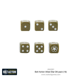 Allied Star D6 Dice (16)