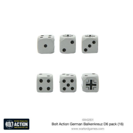 German Balkenkreuz D6 Dice (16)