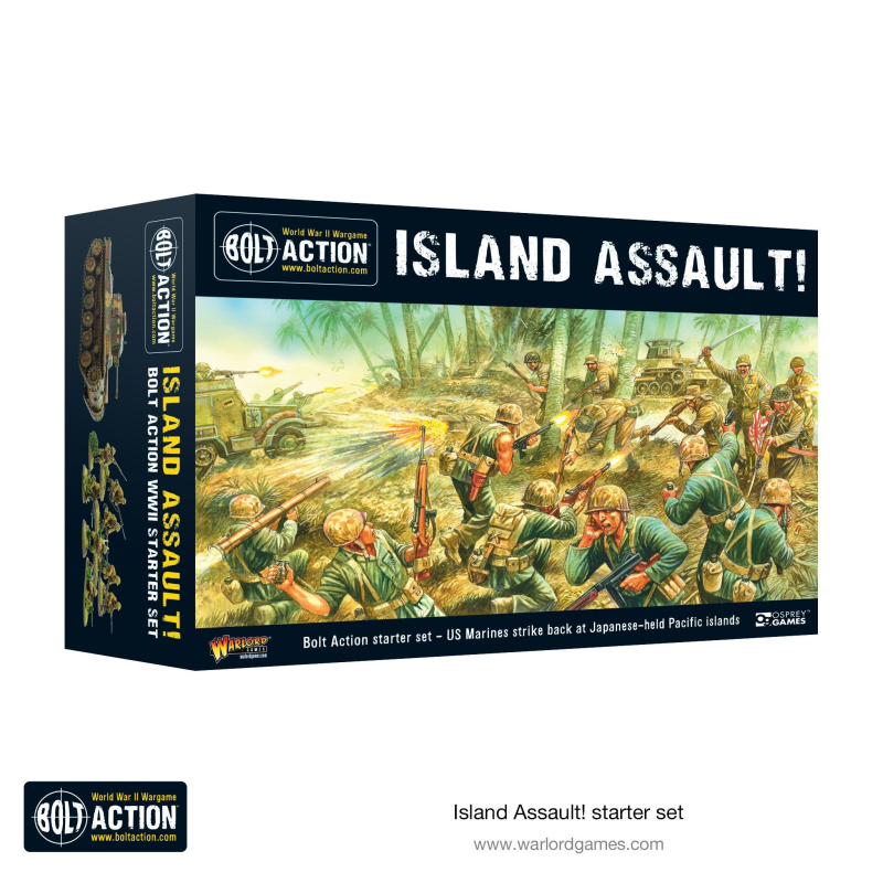 Island Assault! Bolt Action starter set (French)