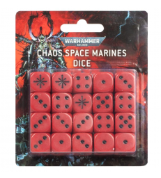 Set de Dés Space Marines du Chaos