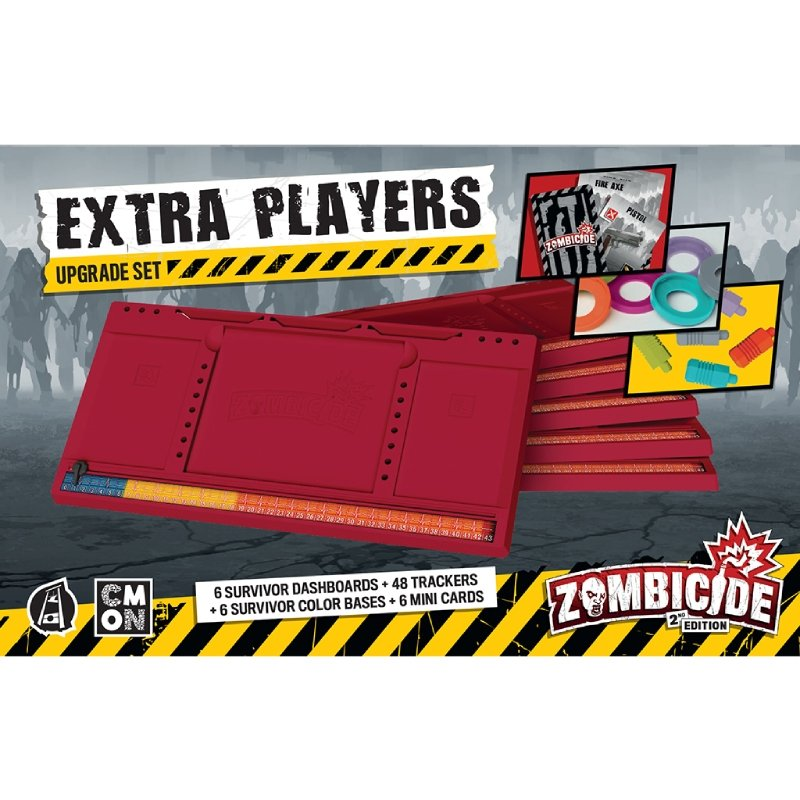 Zombicide kit pour 6 joueurs supplémentaires