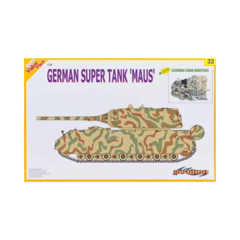 German super tank maus + infantry