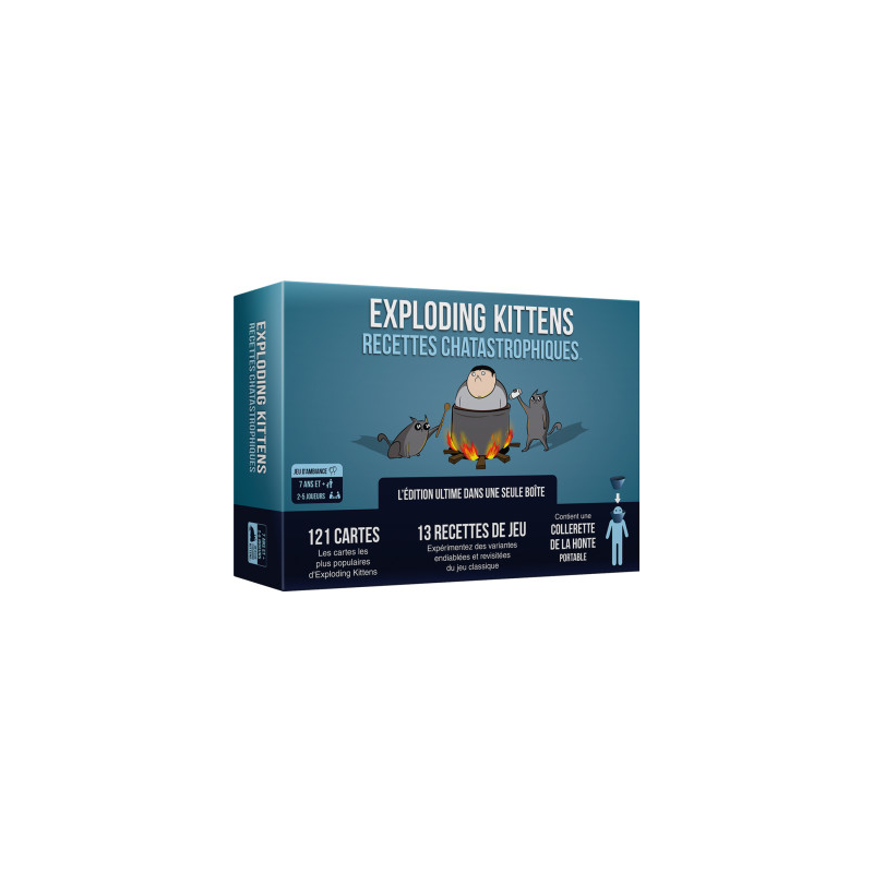 Exploding Kittens Recettes Chatastrophiques