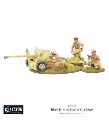 8th Army 6 pounder ATG