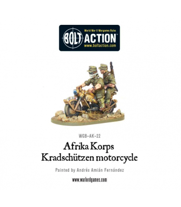 Afrika Korps Kradschutzen motorcycle