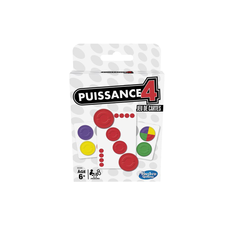 Puissance 4 jeu de cartes