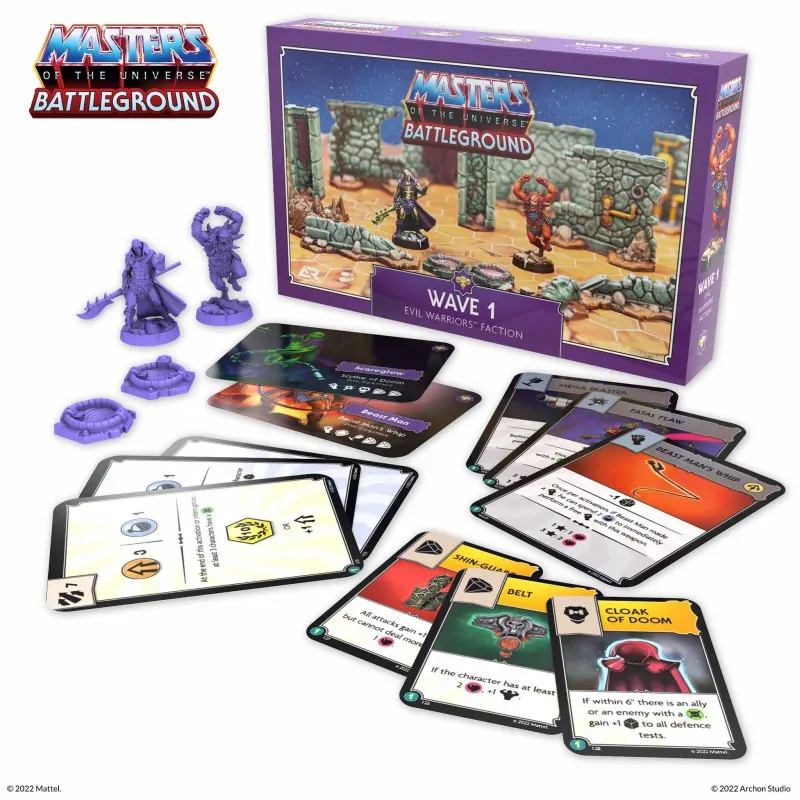 Masters of The Universe Battleground Wave 1 Evil Warriors Faction