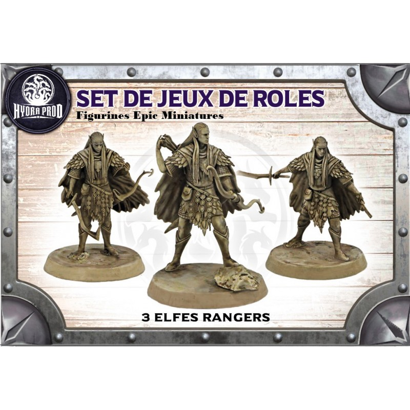 Set de 3 elfes rodeurs