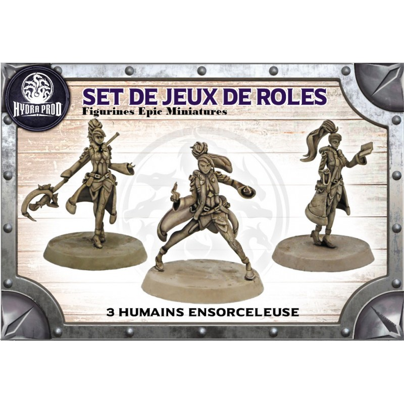 Set de 3 humaines ensorceleuses