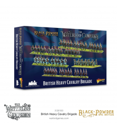 Waterloo Black Powder Brigade de cavalerie lourde britannique