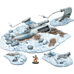 SW LÉGION : Crash de X-Wing