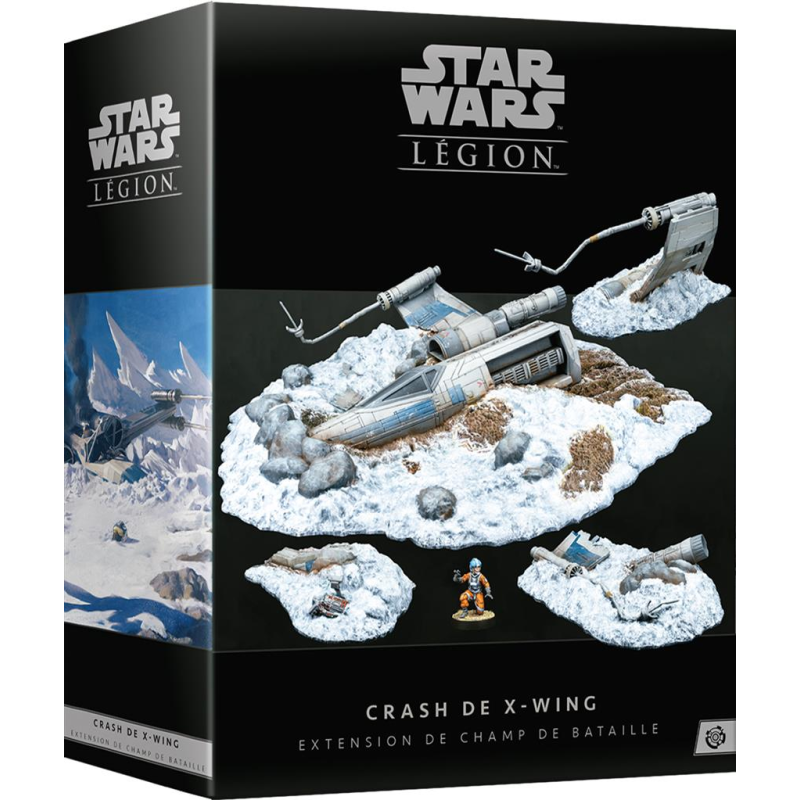 SW LÉGION : Crash de X-Wing