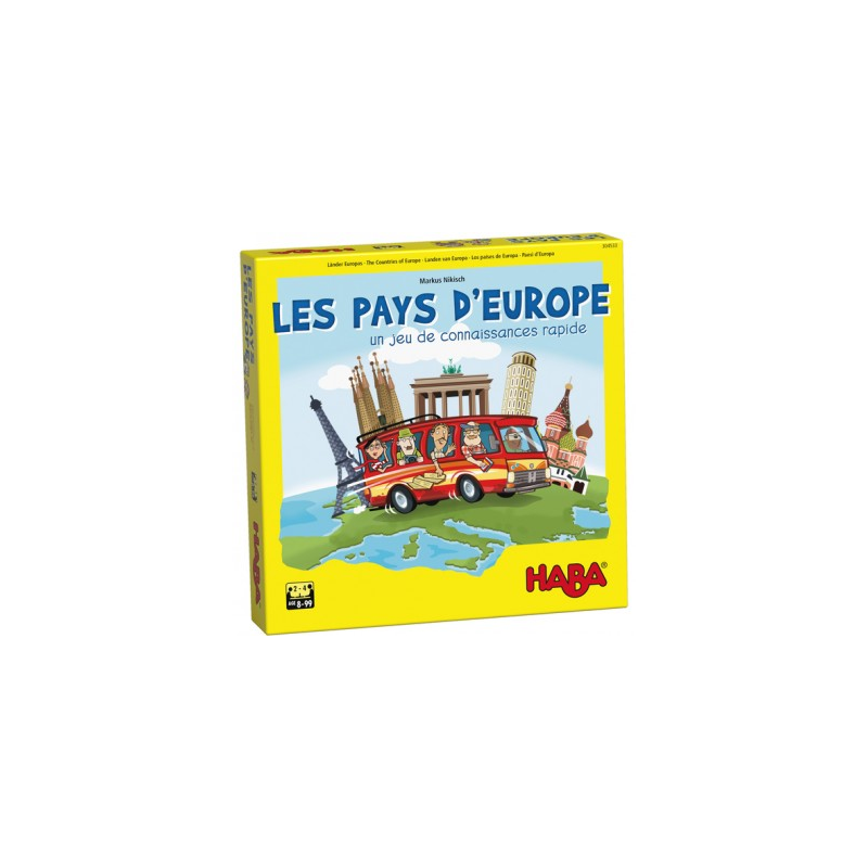 Les pays d'Europe