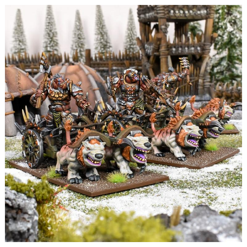 KINGS OF WAR - OGRES - CHARS