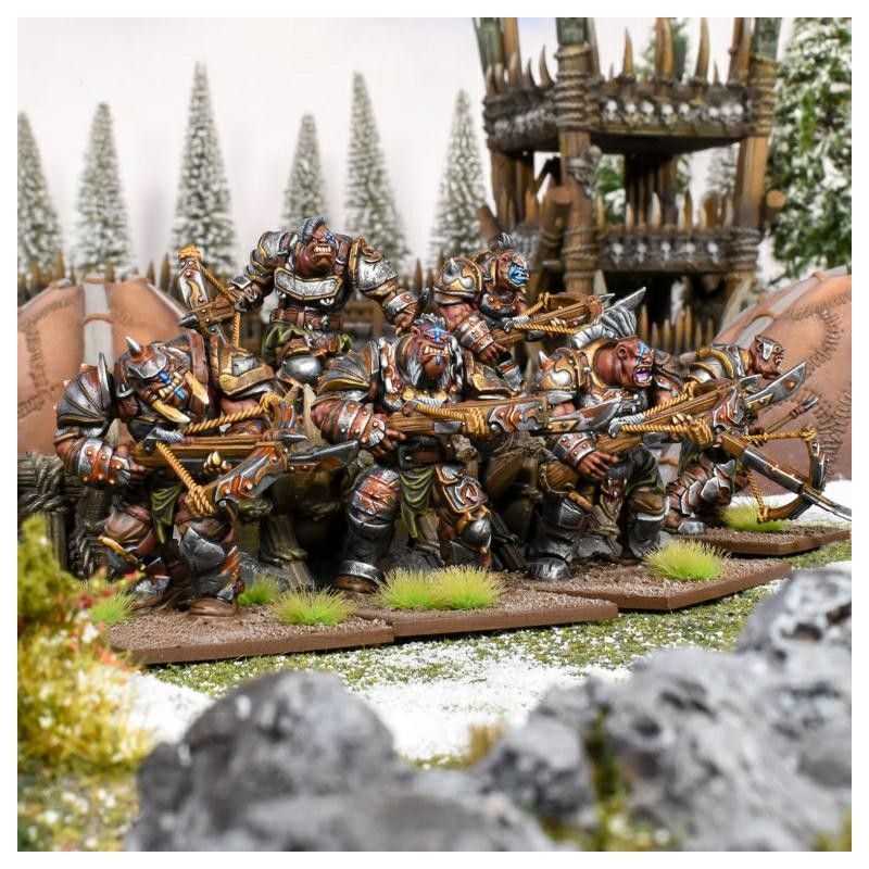 KINGS OF WAR - OGRES - HORDE DE BOMBARDIERS