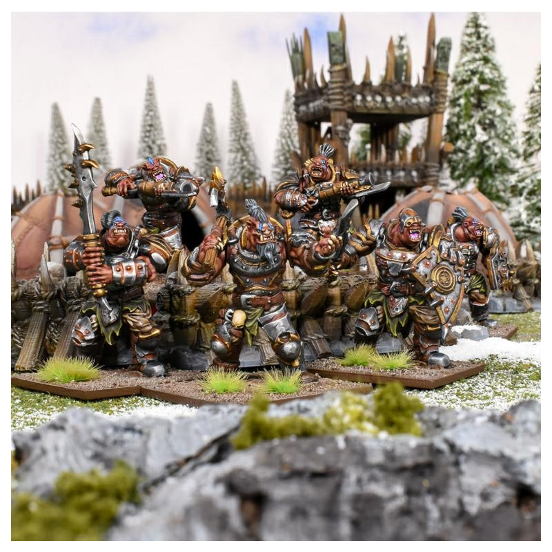 KINGS OF WAR - OGRES - HORDE DE GUERRIERS