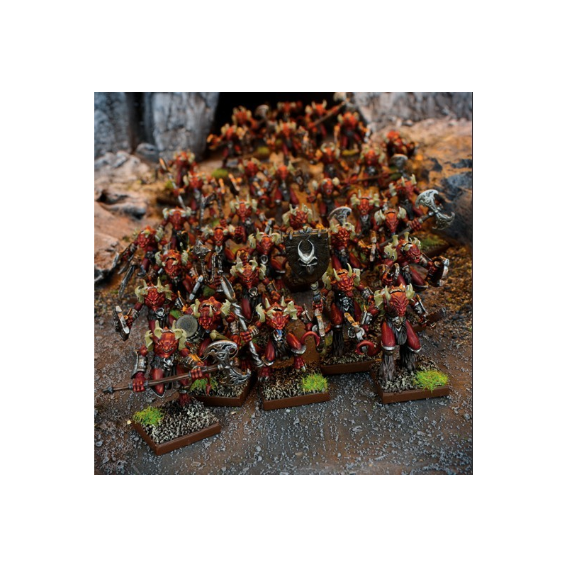 KINGS OF WAR - FORCES DES ABYSSES - HORDE D'ABYSSAUX MINEURS