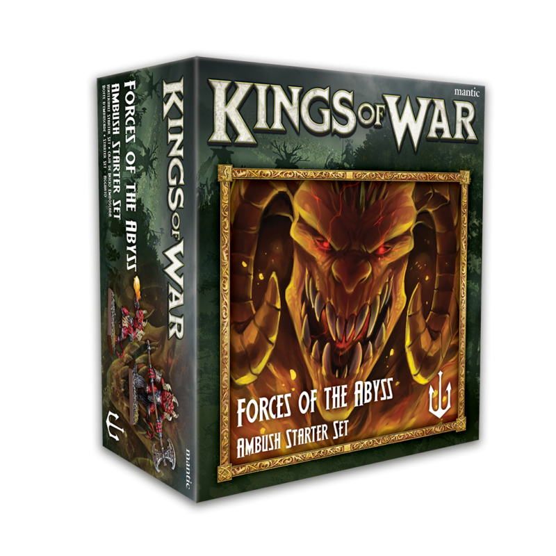 KINGS OF WAR - AMBUSH - STARTER FORCES DES ABYSSES