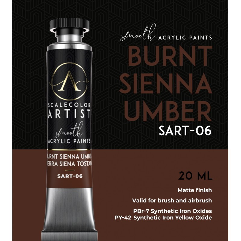 BURNT SIENNA UMBER