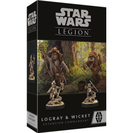 Star Wars Légion Extension Commandant Logray et Wicket