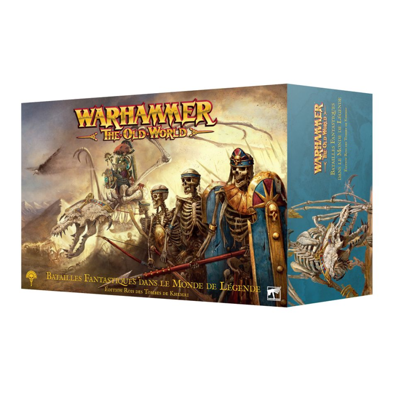 Set de base warhammer the old world edition des rois des tombes de khemri