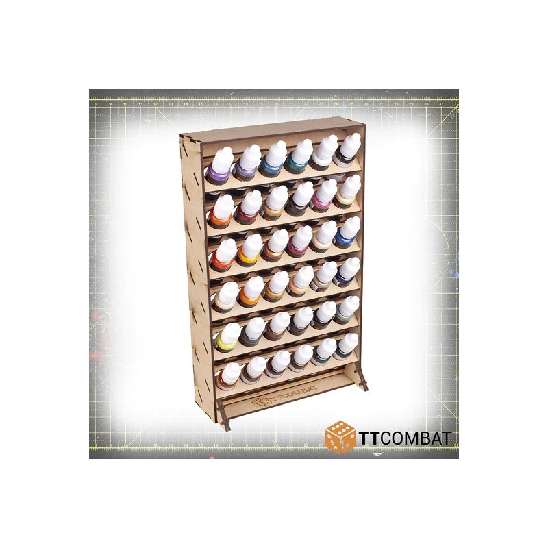 TT Combat - Vallejo & Army Painter Paint Rack 36