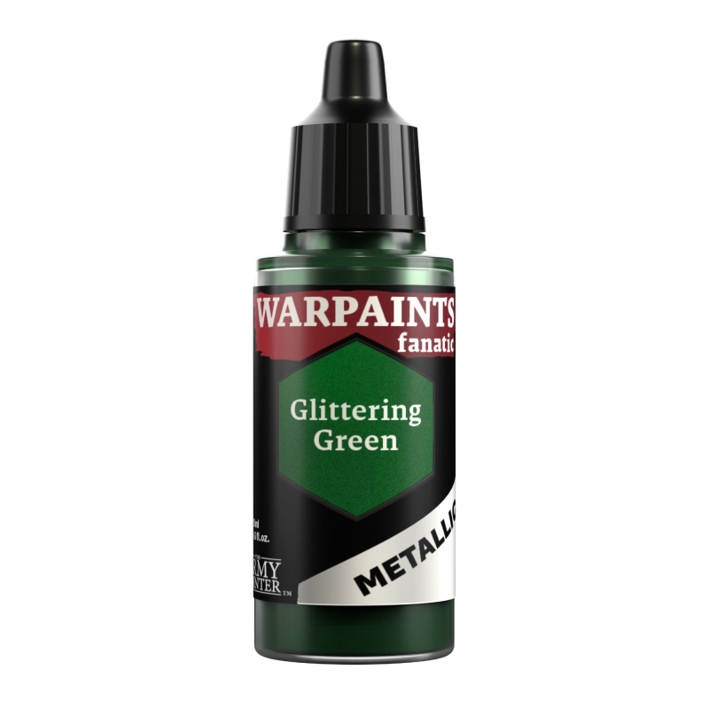 Warpaints Fanatic Metallic - Glittering Green