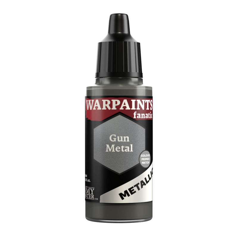 Warpaints Fanatic Metallic - Gun Metal