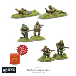 Acheter - Soviet Army weapons teams - jeu de figurines - Bolt Action