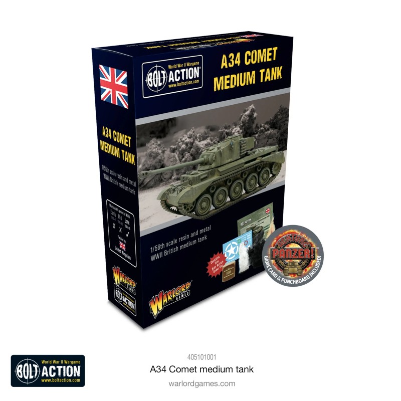 Acheter - A34 Comet heavy tank - Jeux de figurines - Bolt Action