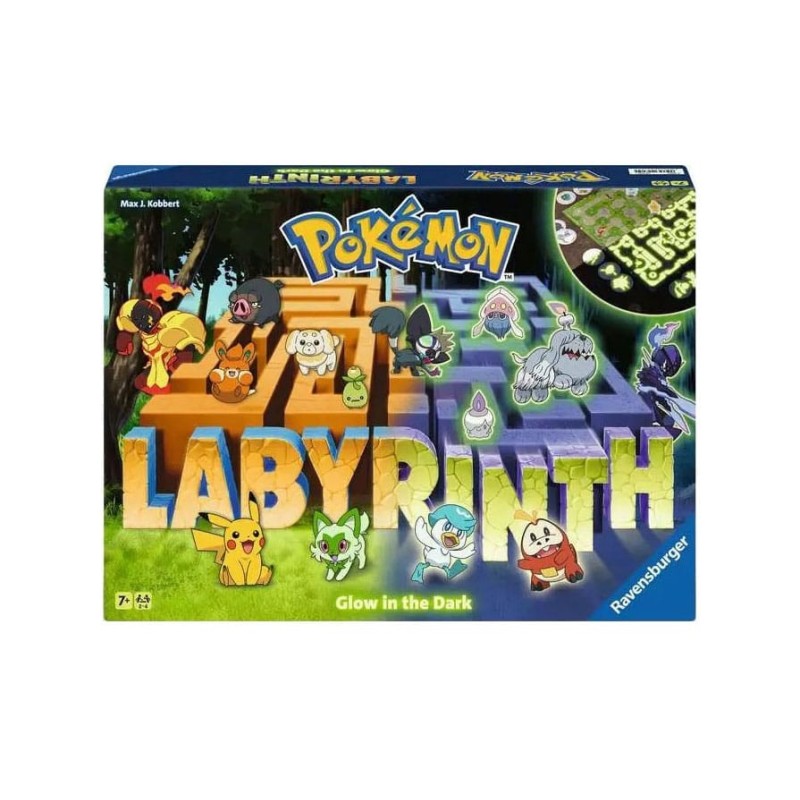 POKEMON - Jeu de Plateau Labyrinth Glow In The Dark