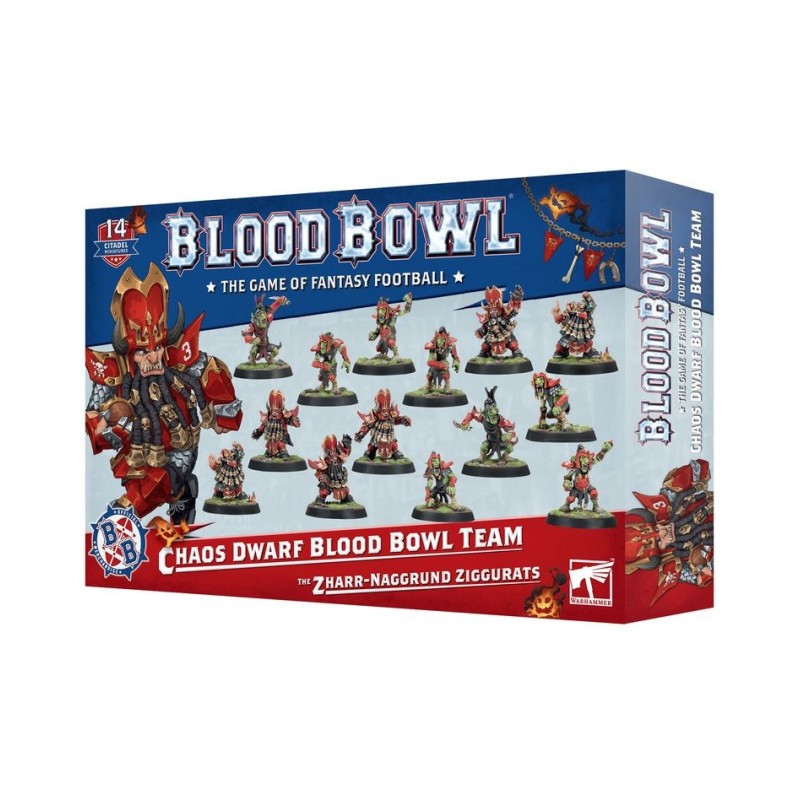 Équipe de Blood Bowl de Nains du Chaos: les Zharr-Naggrund Ziggurats